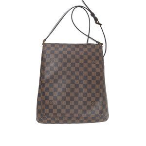 Musette Damier Ebene Shoulder Bag